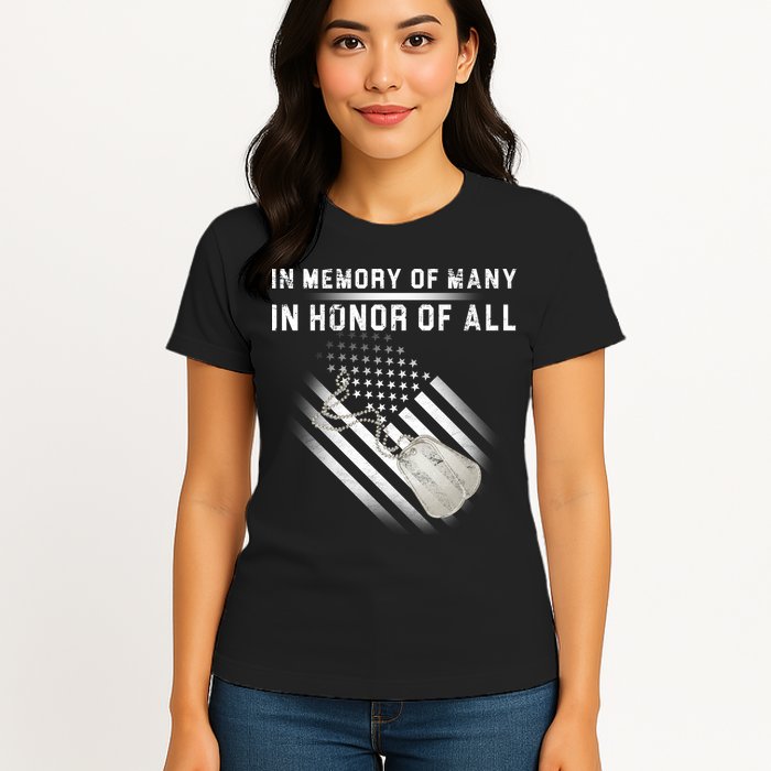 In Memory Of Many In Honor Of All Womens T-Shirt
