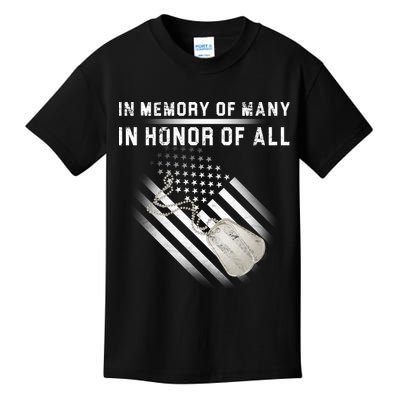 In Memory Of Many In Honor Of All Kids T-Shirt