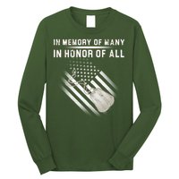 In Memory Of Many In Honor Of All Long Sleeve Shirt