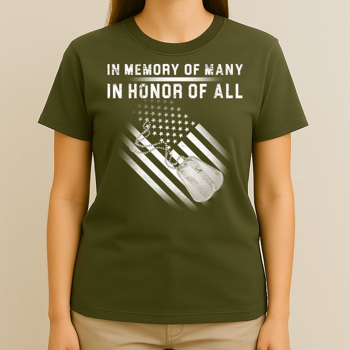 In Memory Of Many In Honor Of All T-Shirt