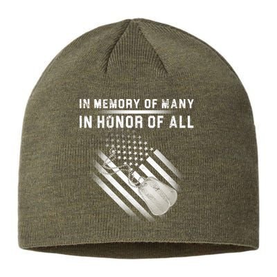 In Memory Of Many In Honor Of All Sustainable Beanie