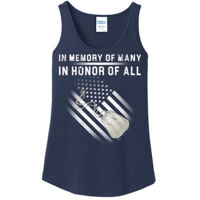 In Memory Of Many In Honor Of All Ladies Essential Tank