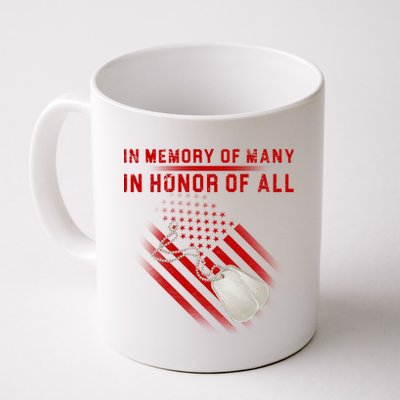 In Memory Of Many In Honor Of All Coffee Mug