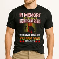 In Memory Of Vietnam Brothers And Sisters Cooling Performance Crew T-Shirt