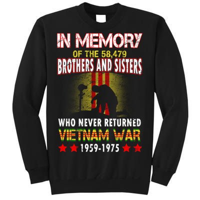 In Memory Of Vietnam Brothers And Sisters Sweatshirt