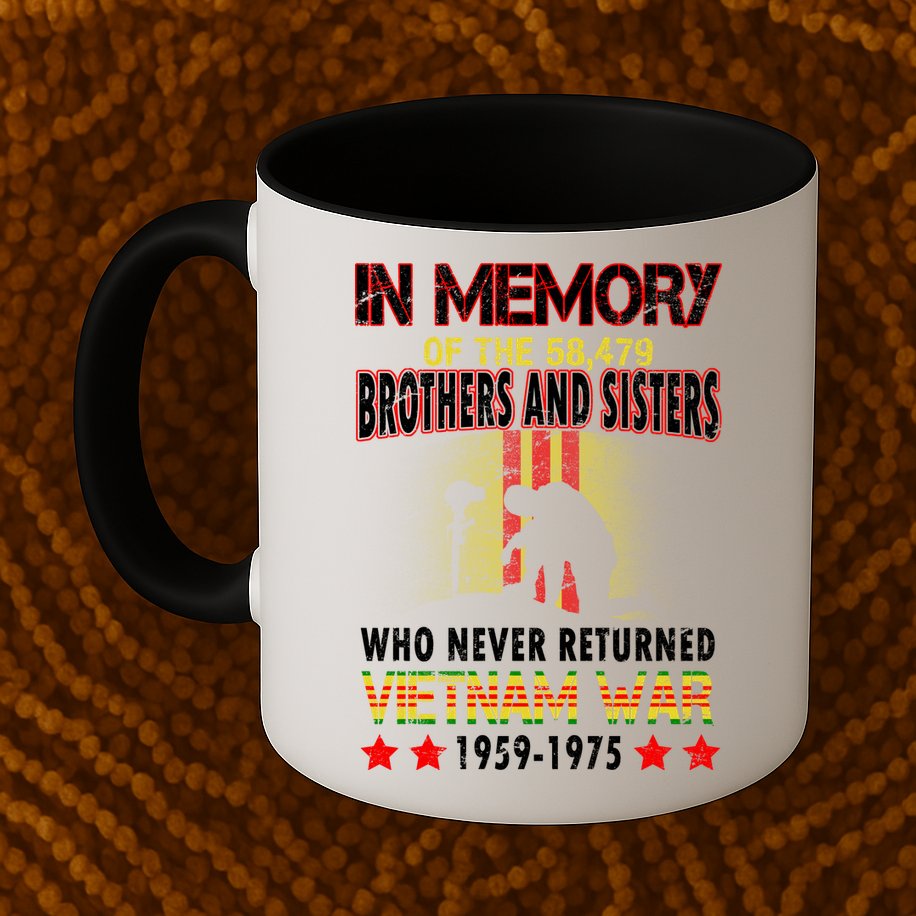 In Memory Of Vietnam Brothers And Sisters Mug