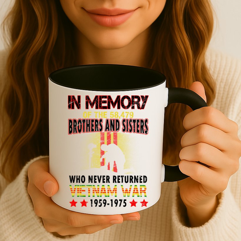 In Memory Of Vietnam Brothers And Sisters Mug