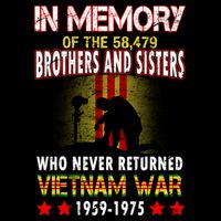 In Memory Of Vietnam Brothers And Sisters Flatbill Hat