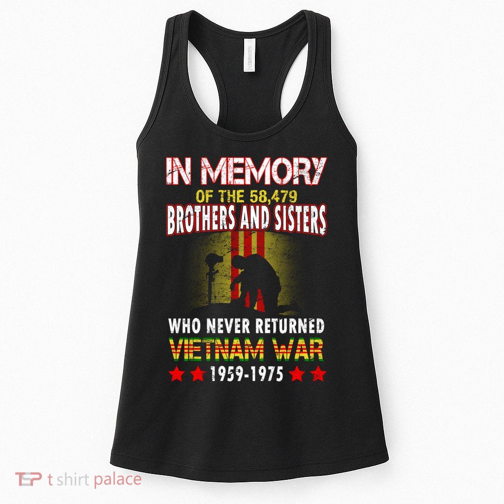 In Memory Of Vietnam Brothers And Sisters Womens Tank Top
