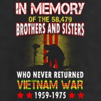 In Memory Of Vietnam Brothers And Sisters Golf Towel