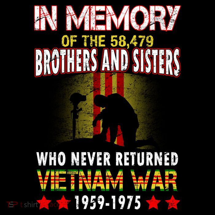 In Memory Of Vietnam Brothers And Sisters Womens T-Shirt