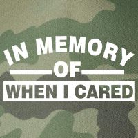 In Memory of When I Cared Legacy Tie Dye Trucker Hat