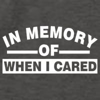 In Memory of When I Cared Vector Backpack