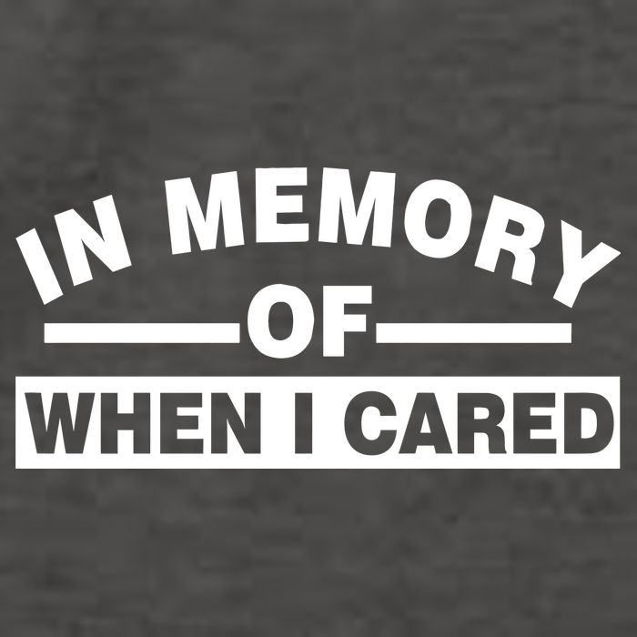 In Memory of When I Cared Vector Backpack