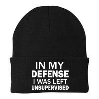 In My Defense I Was Left Unsupervised Beanie