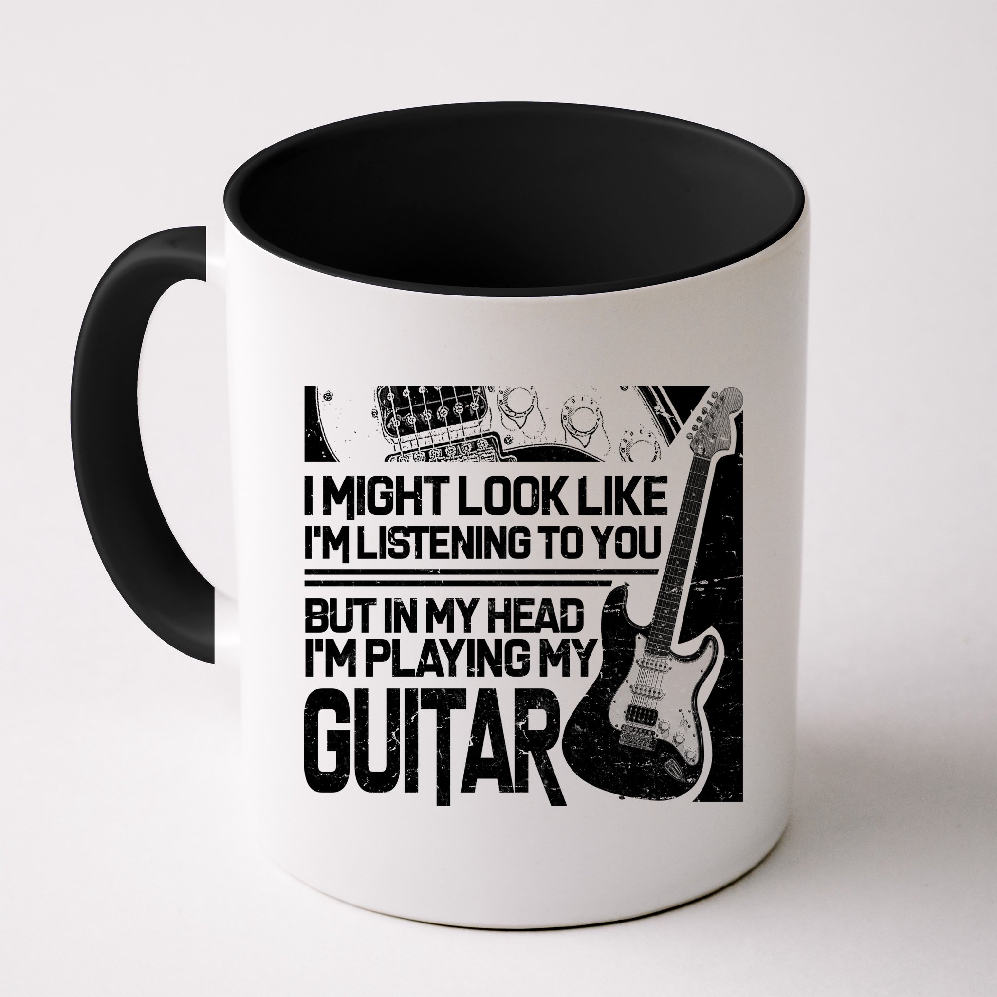 In My Head I'm Playing My Guitar Mug