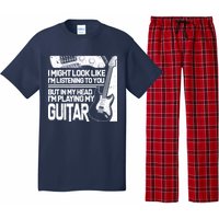 In My Head I'm Playing My Guitar Pajama Set