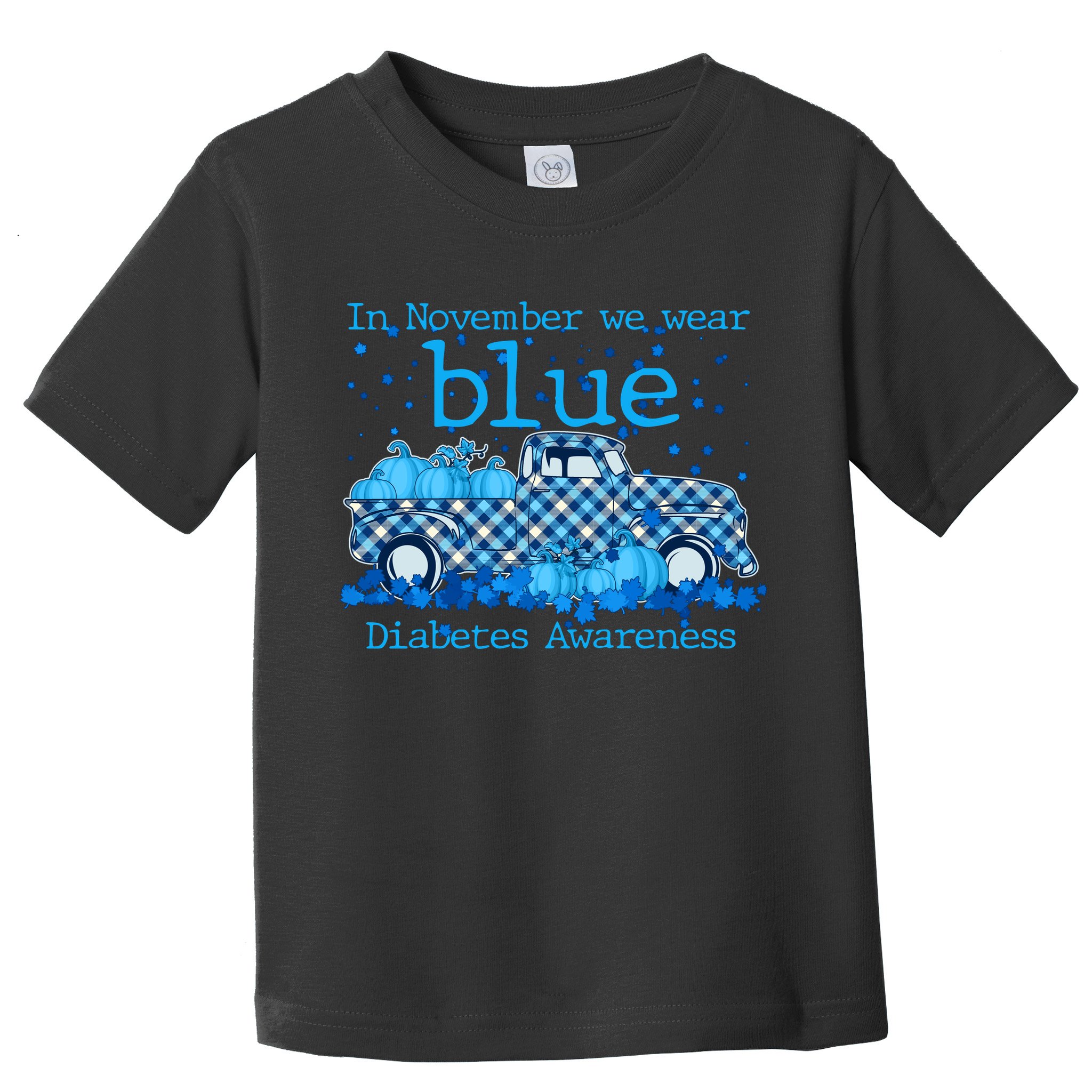 In November We Wear Blue Diabetes Awareness Toddler T-Shirt