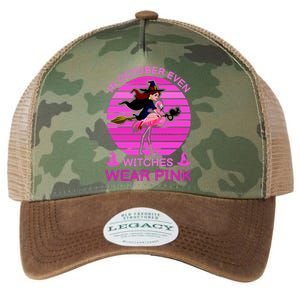 In October Even Witches Wear Pink Legacy Tie Dye Trucker Hat