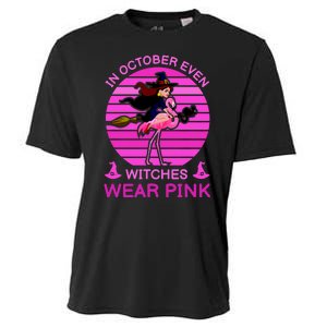 In October Even Witches Wear Pink Cooling Performance Crew T-Shirt