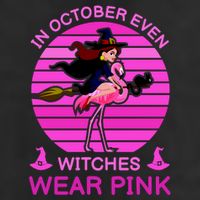 In October Even Witches Wear Pink Adult Drive Performance Visor