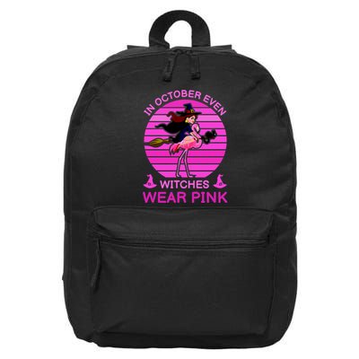 In October Even Witches Wear Pink 16 in Basic Backpack