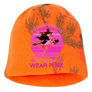 In October Even Witches Wear Pink Kati - Camo Knit Beanie