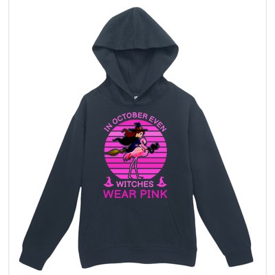 In October Even Witches Wear Pink Urban Pullover Hoodie