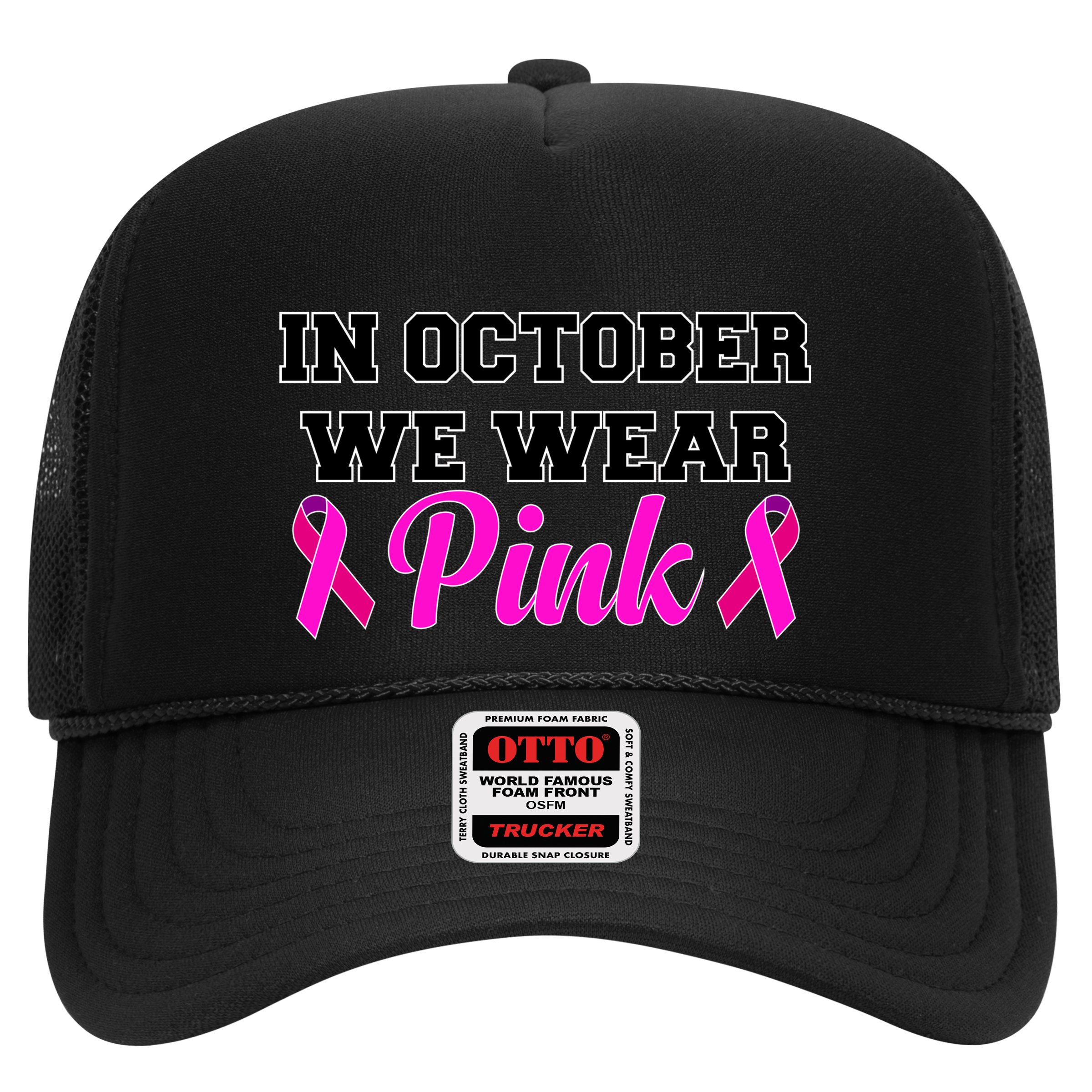 In October We Wear Pink Hat
