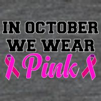 In October We Wear Pink Hoodie