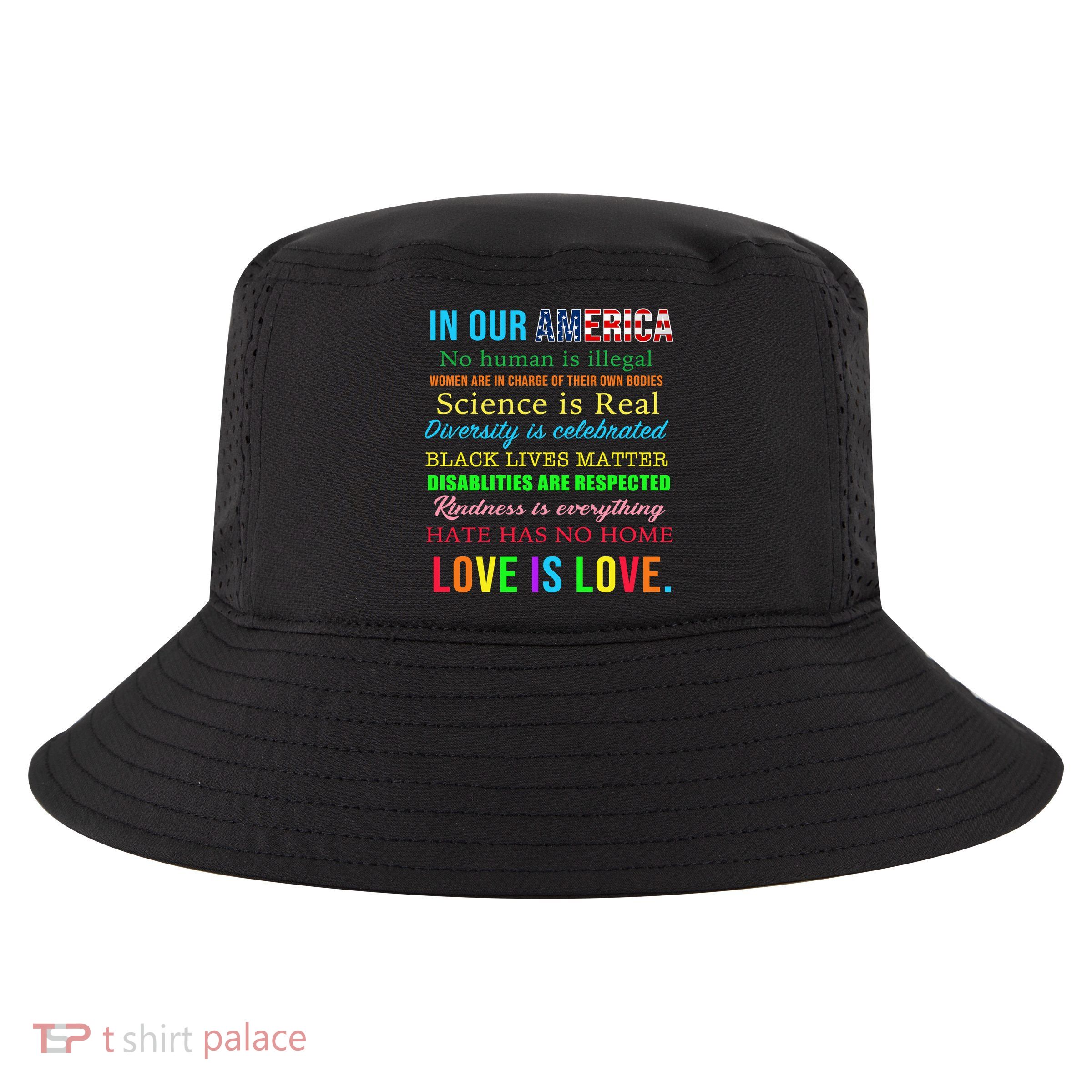 In Our America We Are Equal Cool Comfort Performance Bucket Hat