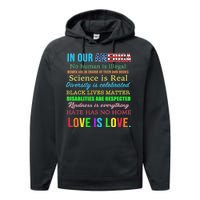 In Our America We Are Equal Performance Fleece Hoodie