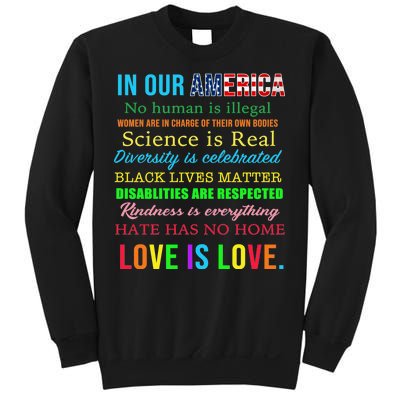 In Our America We Are Equal Sweatshirt