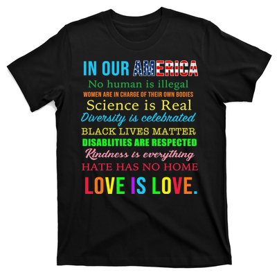 In Our America We Are Equal T-Shirt