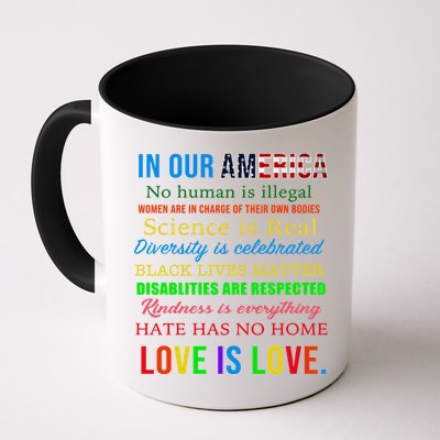 In Our America We Are Equal Mug