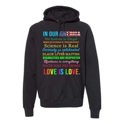 In Our America We Are Equal Premium Hoodie