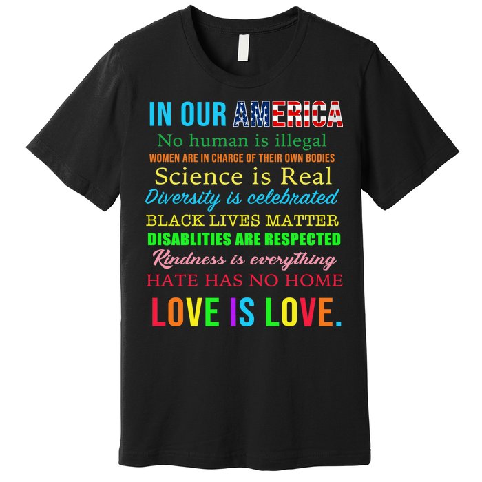 In Our America We Are Equal Premium T-Shirt