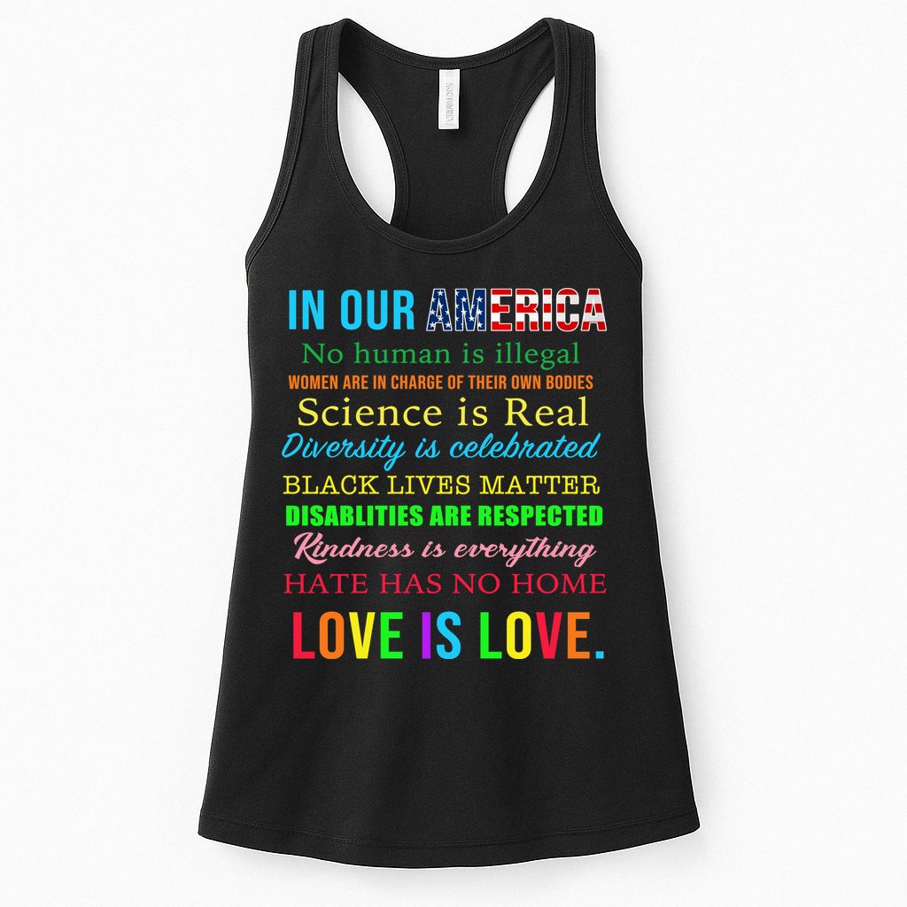 In Our America We Are Equal Womens Tank Top
