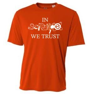 In Science We Trust Cool Science Logos Cooling Performance Crew T-Shirt