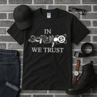 In Science We Trust Cool Science Logos Tall T-Shirt