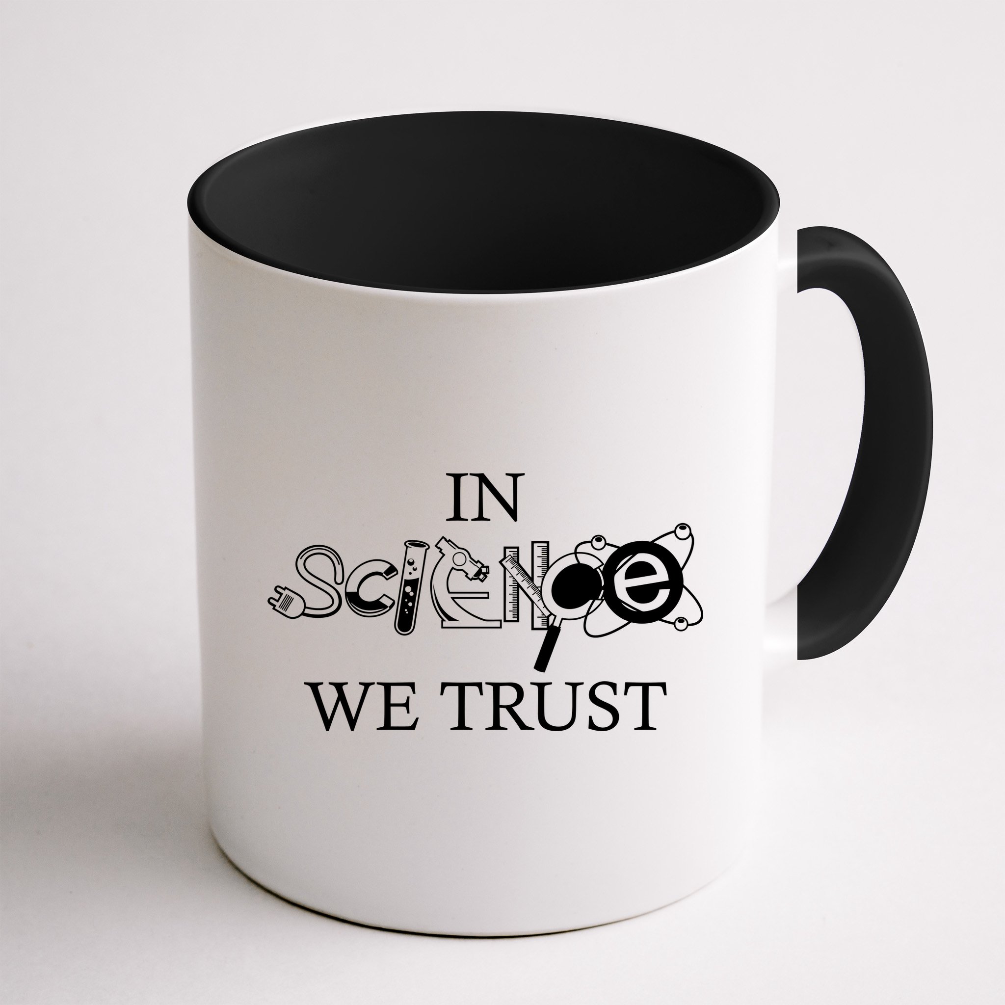 In Science We Trust Cool Science Logos Mug