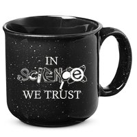 In Science We Trust Cool Science Logos 15oz Campfire Ceramic Mug