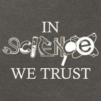 In Science We Trust Cool Science Logos Cotton Canvas Backpack