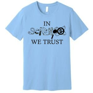 In Science We Trust Cool Science Logos Premium T-Shirt