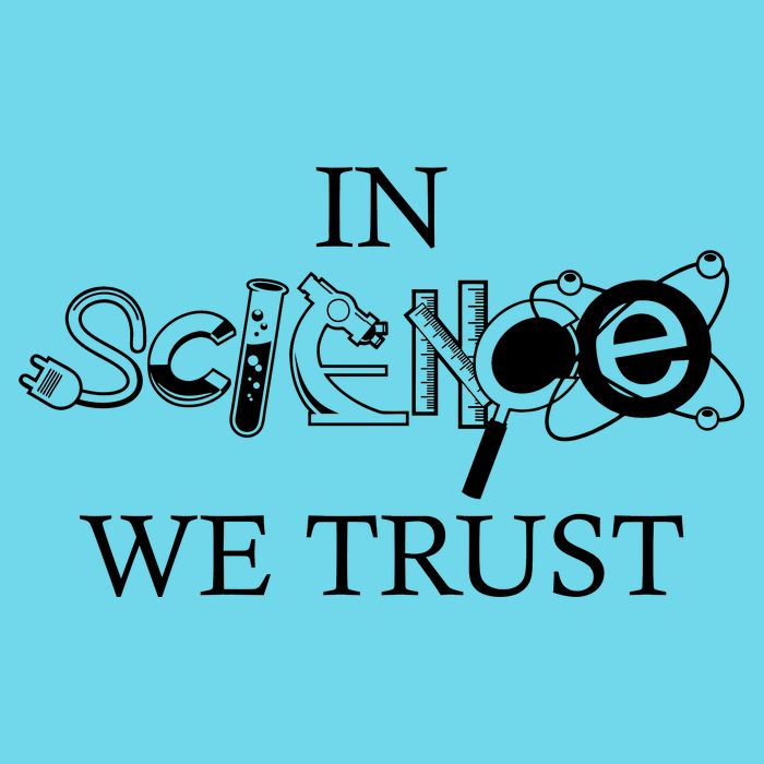 In Science We Trust Cool Science Logos Premium T-Shirt
