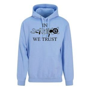 In Science We Trust Cool Science Logos Unisex Surf Hoodie