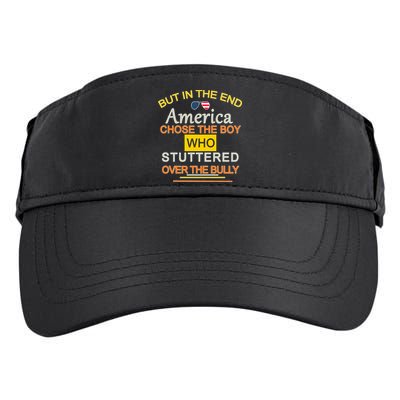 In The End America Chose The Boy Who Stuttered Over The Bully Adult Drive Performance Visor