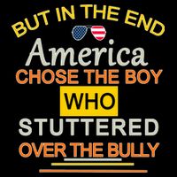 In The End America Chose The Boy Who Stuttered Over The Bully Wool Snapback Cap
