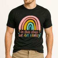 In This Class We Are Family Cute Painted Rainbow Cooling Performance Crew T-Shirt