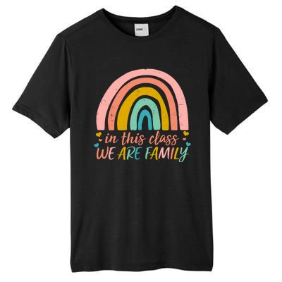 In This Class We Are Family Cute Painted Rainbow Tall Fusion ChromaSoft Performance T-Shirt